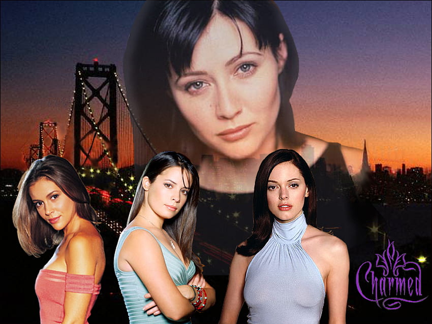 Charmed: four sisters, allysa milano, charmed, charmed ones, holly marie combs Fond d'écran HD