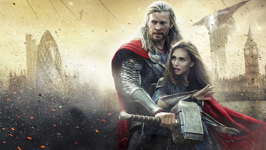 Thor Movie: Thor and Jane Foster 1600 x 900 TV 高画質の壁紙