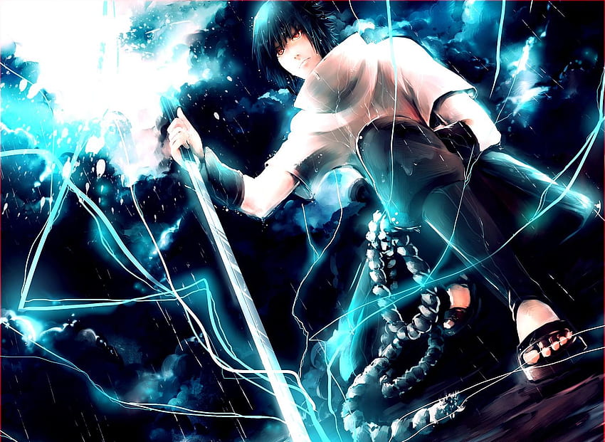 HD wallpaper: male anime character holding swrod, Naruto Shippuuden, Uchiha  Sasuke