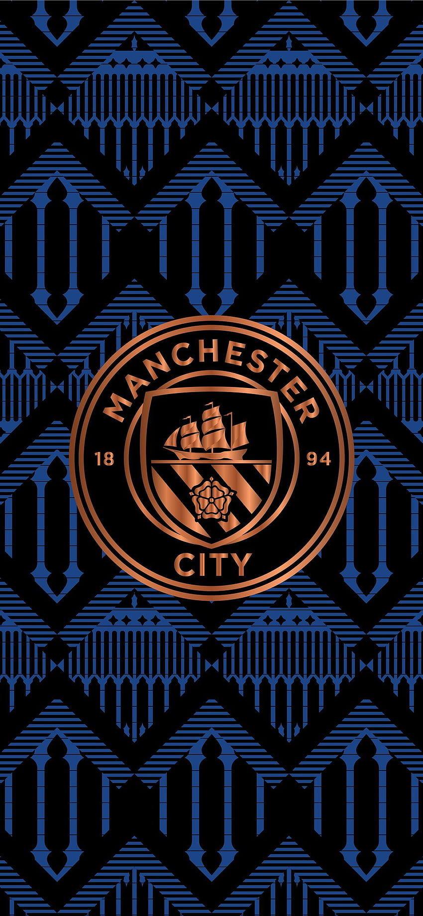Manchester City Fc iPhone Tapeta na telefon HD