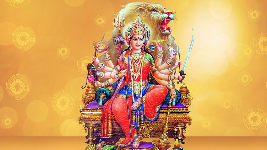 Maa Gauri . Goddess Maa Durga, Gauro HD wallpaper