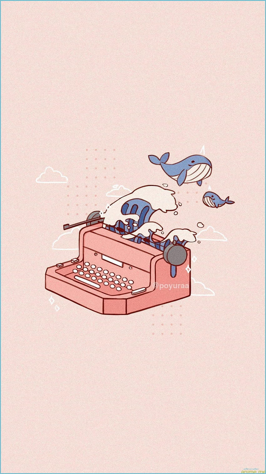 J.DREAM Japan Gashapon Kawaii Retro Typewriter Mascot P2 Figure Miniature  Items Capsule Toys Gacha Anime Accessories