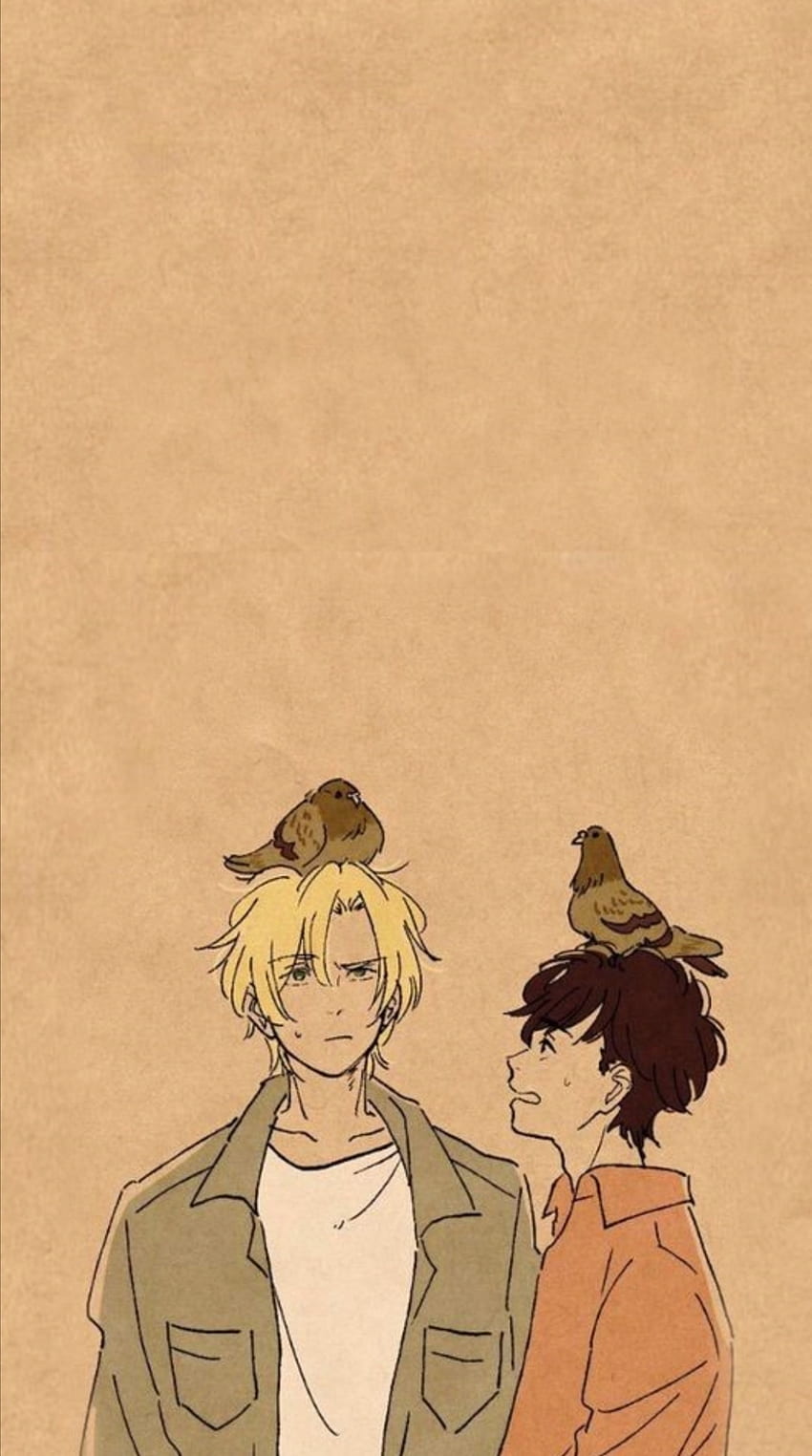 Banana fish, anime sad, cute, HD phone wallpaper