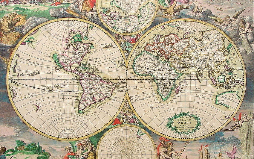 Latar Belakang Peta Dunia Geografis Nasional Wallpaper HD