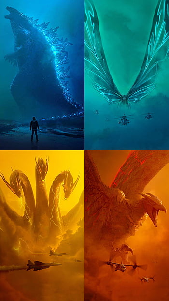 Figure, Monster, Background, Godzilla, Art, Art, Godzilla, Gull ...