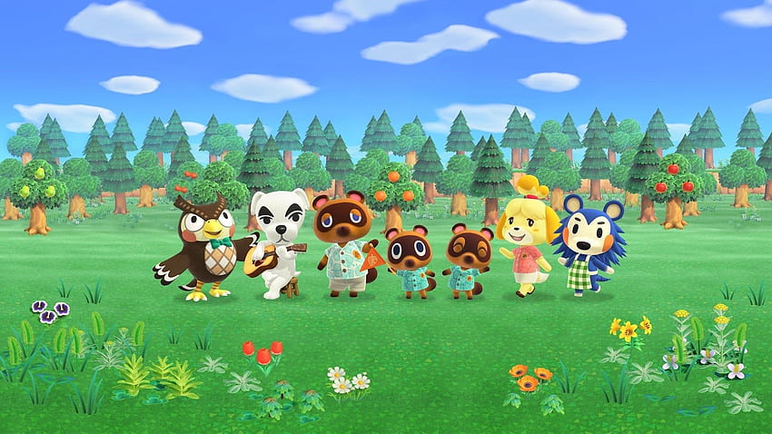 Animal Crossing, Animalcrossing HD тапет