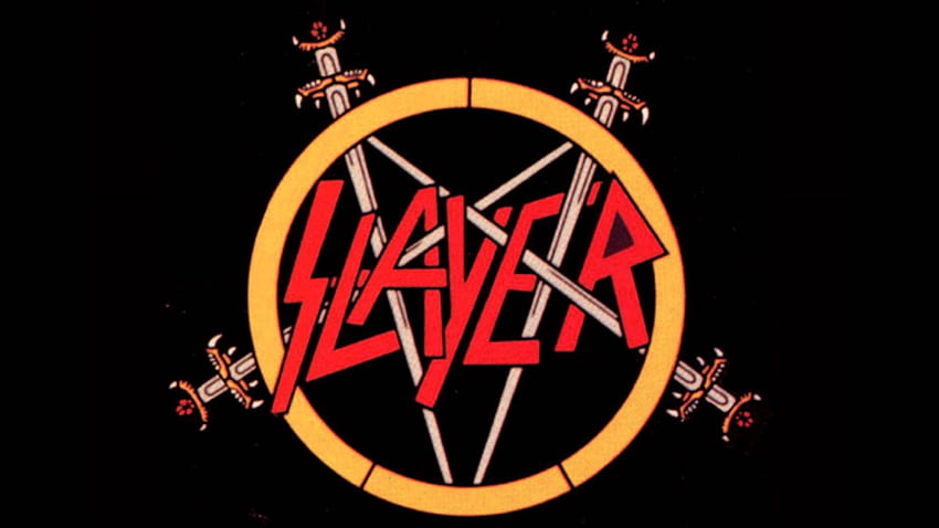 Logo Thrash Metal, Slayer Logo HD wallpaper