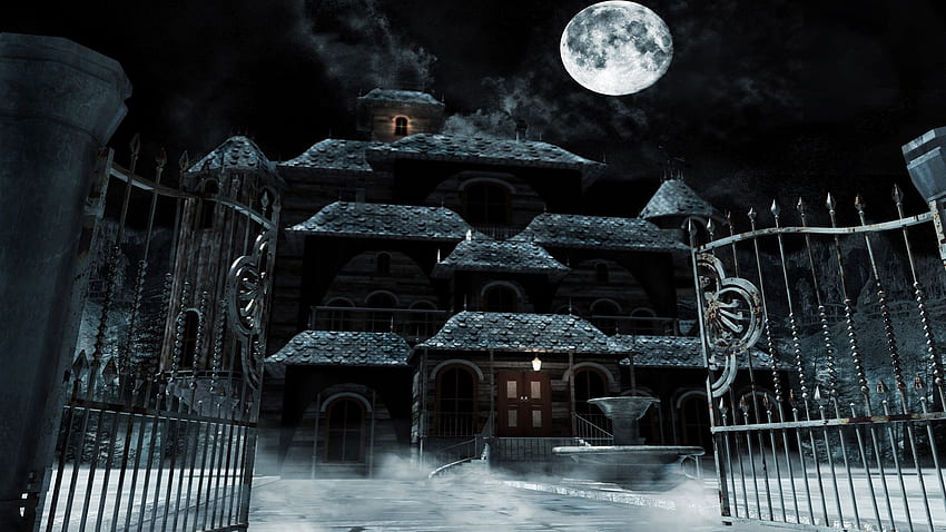 Haunted House [] for your , Mobile & Tablet. Explore Haunted House . Haunted  for , Disney Haunted House , Animated Haunted House , Haveli HD wallpaper |  Pxfuel