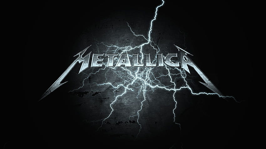 Relâmpago negro. Arte do Metallica, Metallica, logotipo do Metallica, Ride the Lightning papel de parede HD