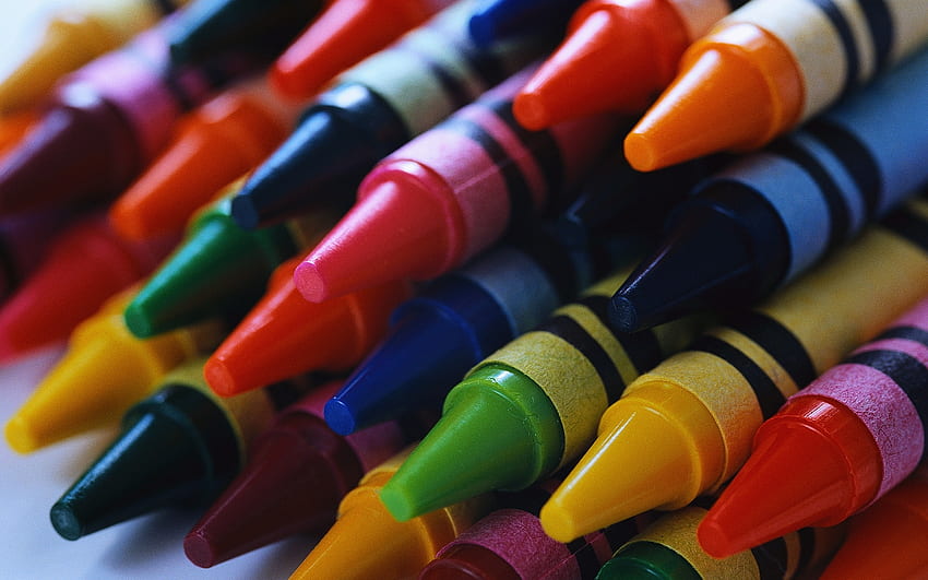 Pamuk Şeker, Elektrikli Misket Limonu ve Ceviz Reçeli. Color Company Blog, Renkli Crayola Crayon HD duvar kağıdı