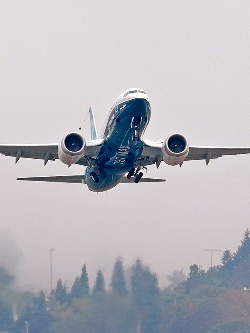 'เราเชื่อในเครื่องบินลำนี้': Alaska Airlines สั่งซื้อเครื่องบินโบอิ้ง Max เพิ่ม วอลล์เปเปอร์โทรศัพท์ HD