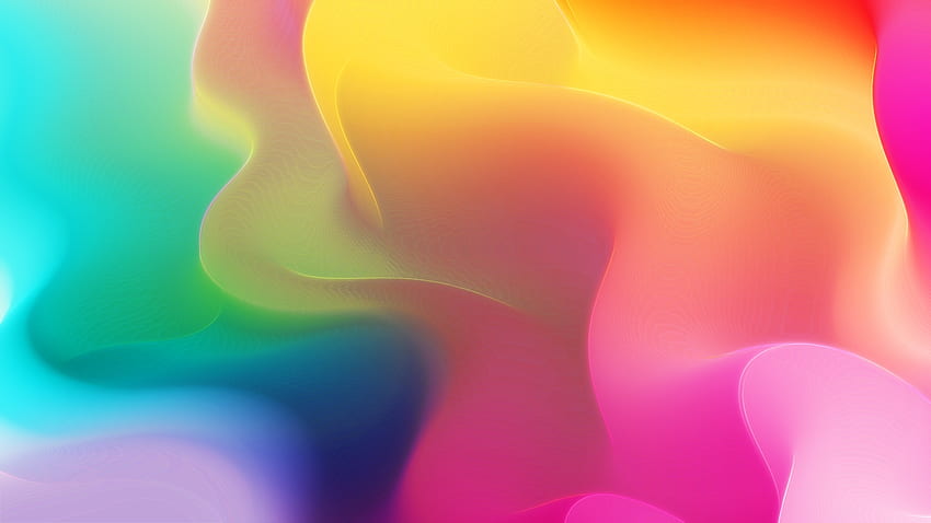 Abstract, colorful, smooth gradient HD wallpaper