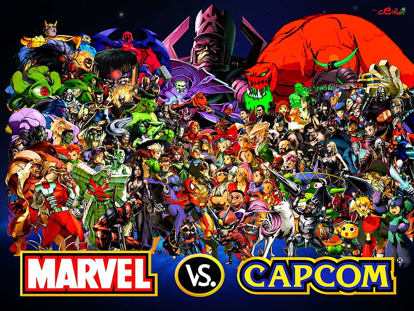 Marvel Vs Capcom for background, Marvel Vs. Caom HD wallpaper