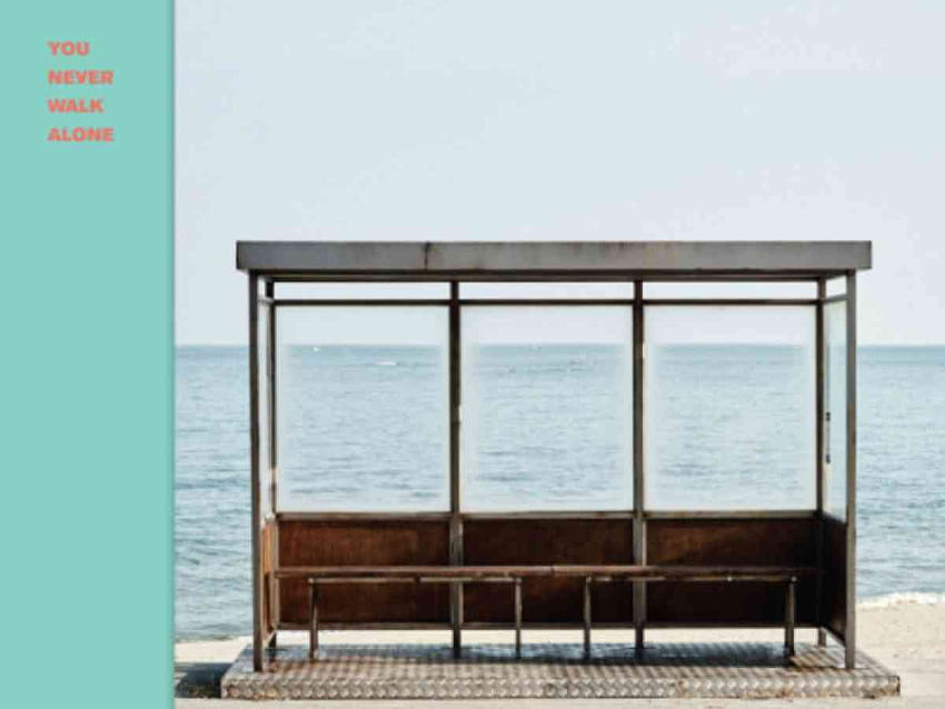 Gangneung instala una parada de autobús que aparece en la portada del álbum de BTS, You Never Walk Alone BTS fondo de pantalla