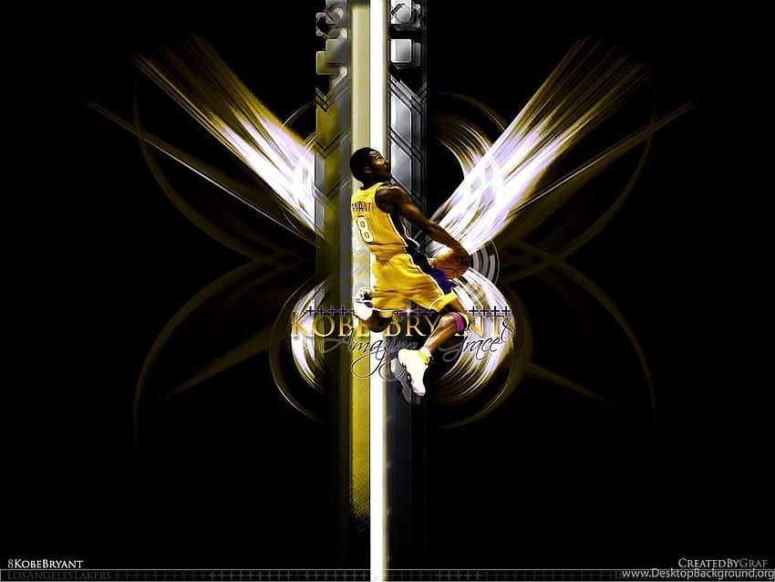 Kobe Bryant Logo 5 Background, Kobe Symbol HD wallpaper