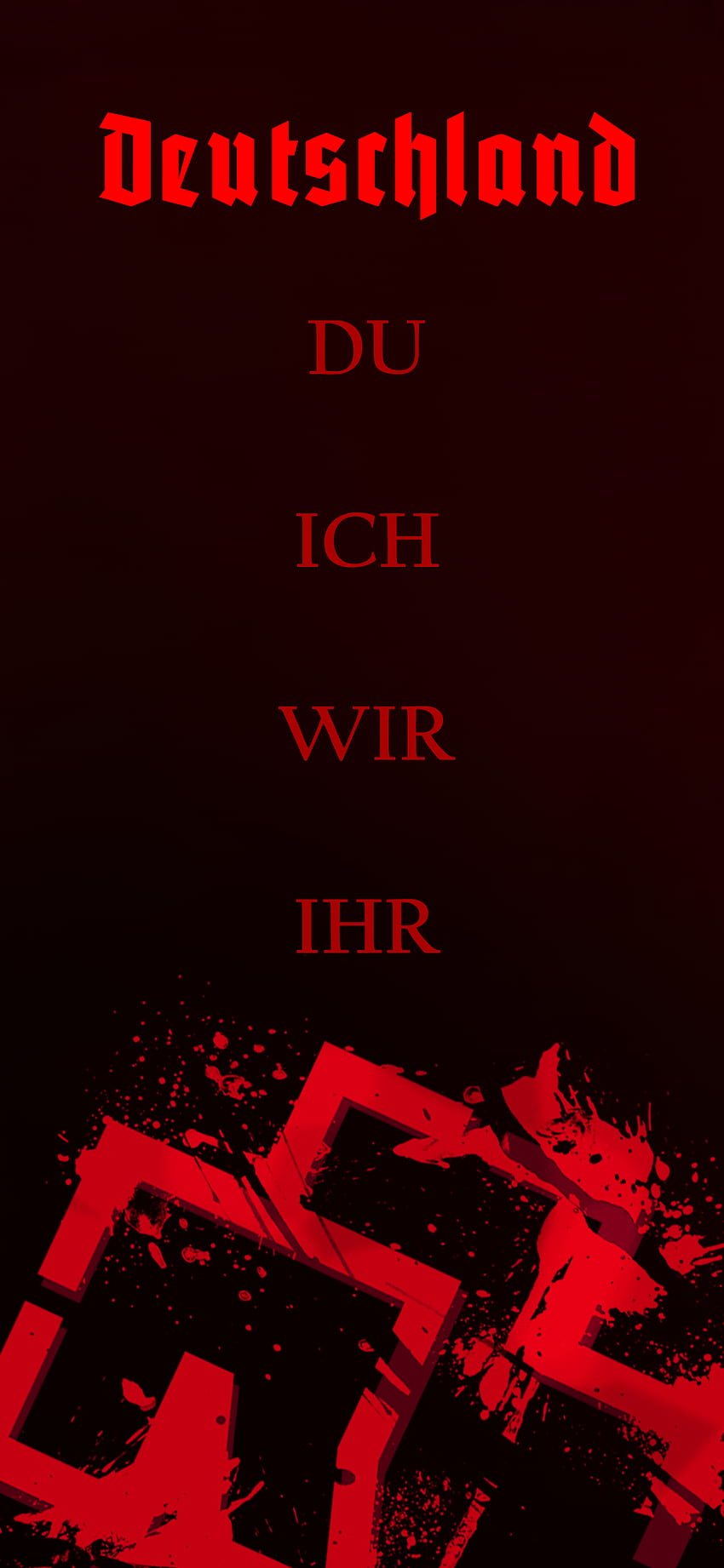 Deutschland , rouge, noir, texte, Police de caractère, conception graphique, carmin, fiction, affiche, graphique, illustration - bisou Fond d'écran de téléphone HD