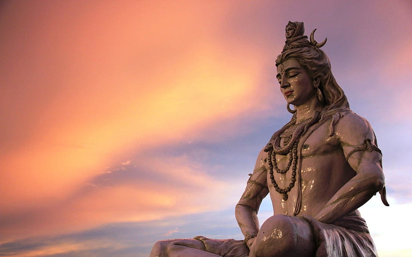 Lord Shiva 13107. Lord Shiva, Rishikesh HD-Hintergrundbild