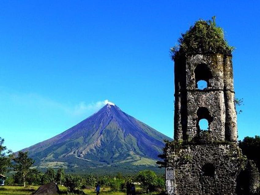 คู่มือท่องเที่ยวภูเขาไฟ Mayon – สถานที่ท่องเที่ยวห้ามพลาดใน Legaspi วอลล์เปเปอร์ HD