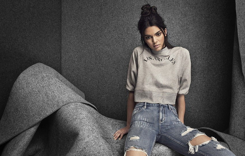 Look, girl, , model, jeans, jacket, jeans, Kendall, Kendall Jenner HD  wallpaper | Pxfuel