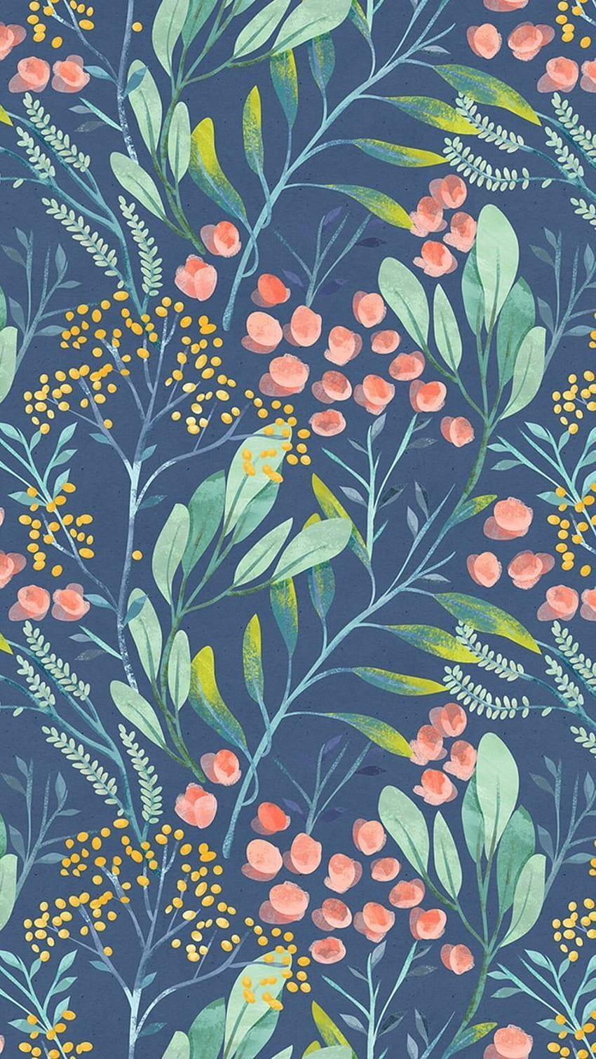 iPhone . Pattern, Leaf, Plant, Botany, Design, Textile, Bohemian HD phone wallpaper