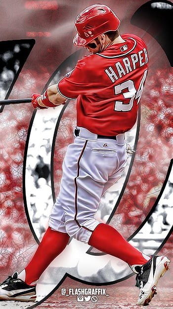 🐶🅿️ on X: Bryce Harper wallpaper made by me on phone