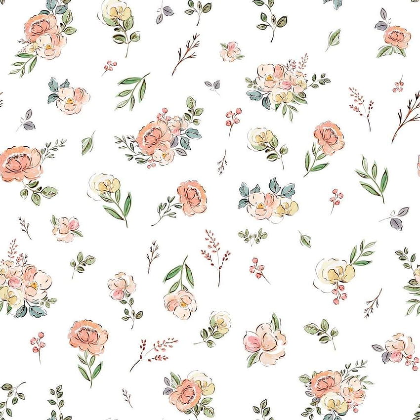 The Cosette - Floral, Blush Floral HD phone wallpaper | Pxfuel