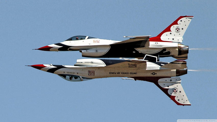 Usaf Thunderbirds F16 Fighting Falcons Ultra Background for U TV : & UltraWide & Laptop : Tablet : Smartphone HD wallpaper