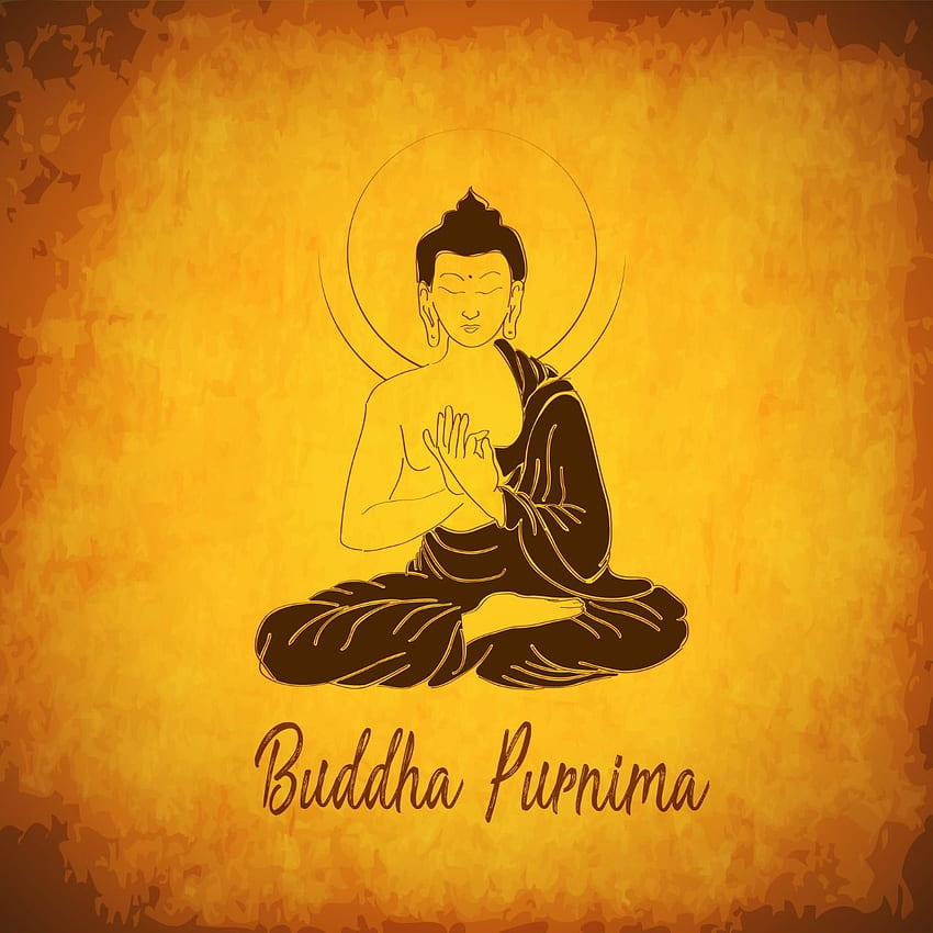 Lord Buddha à partager avec la famille et les amis à l'occasion de Buddha Purnima, Siddhartha Gautama Fond d'écran de téléphone HD