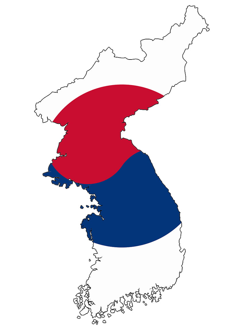 korean flag | Description Flag map of Korea (South Korea).png HD phone wallpaper
