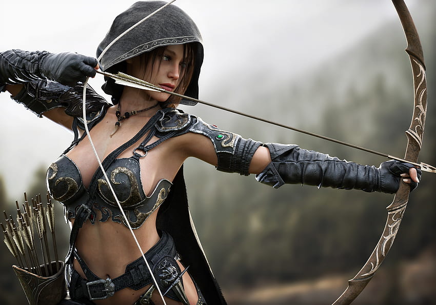 Warrior Women, Women, Warrior, CG, Fantasy HD wallpaper