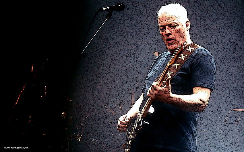 ข่าว Pink Floyd - สมองเสียหาย - David Gilmour - ทัวร์ 2549 วอลล์เปเปอร์ HD