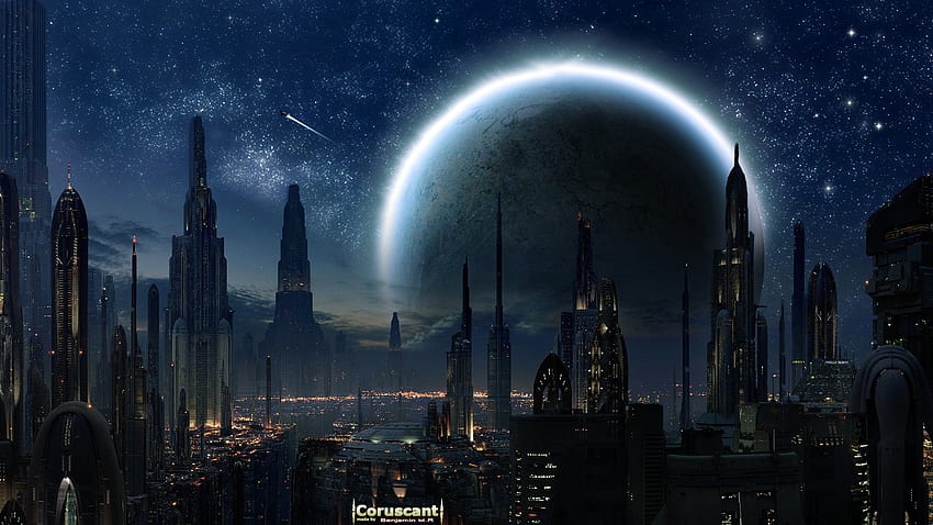 Coruscant on big, Star Wars Jedi Temple HD wallpaper