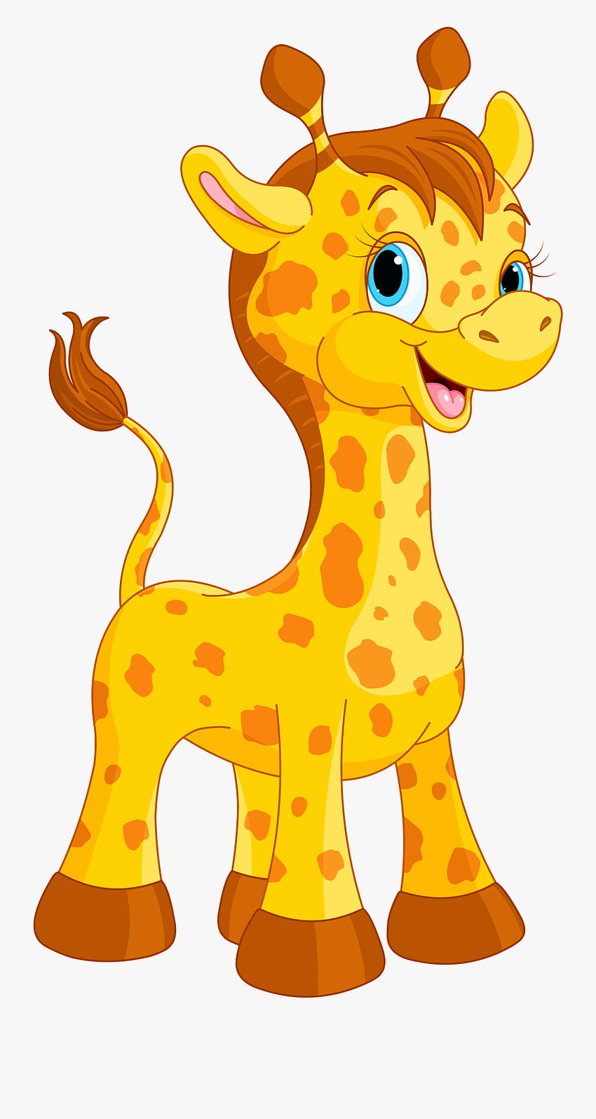 Süße Giraffe Cartoon Png Clipart - Giraffe Cartoon, transparente Cliparts, Kawaii Giraffe HD-Handy-Hintergrundbild