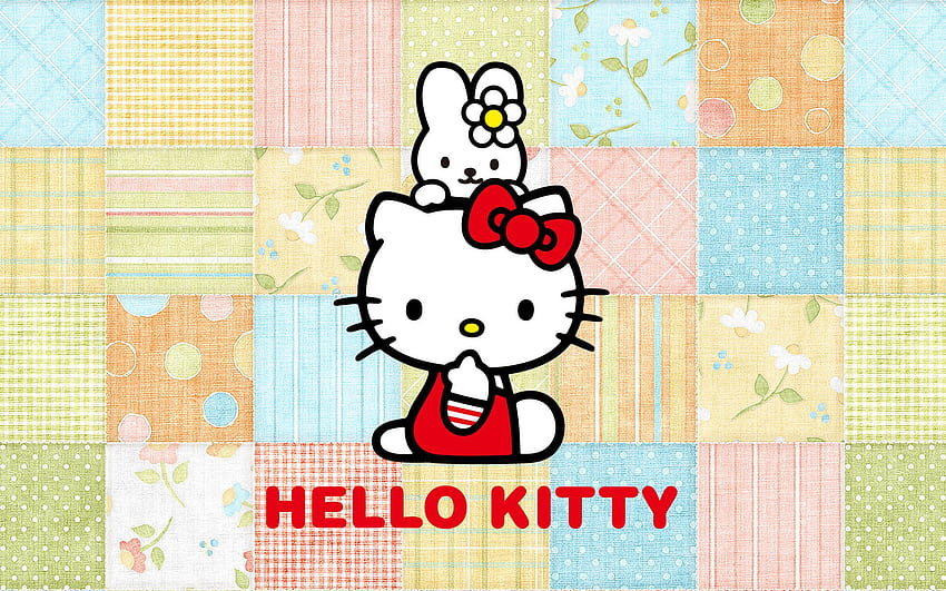 Kawaii Rilakkuma, Hello Kitty Easter HD wallpaper