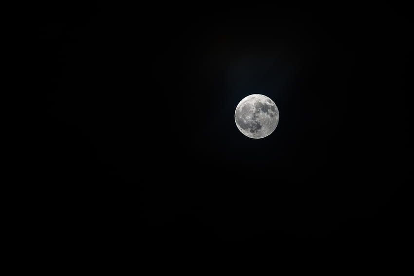 ท้องฟ้า จักรวาล กลางคืน ดวงจันทร์ ความมืด Bw Chb พระจันทร์เต็มดวง ดาวเทียม วอลล์เปเปอร์ HD