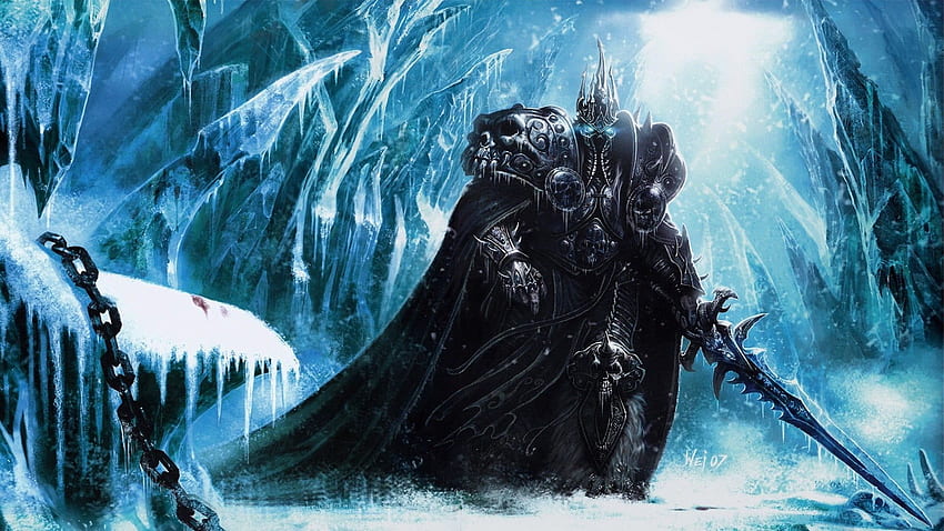Arthas Warcarft 3 Frozen Throne, fantasy art, Warcraft, Warcraft III: the Frozen Throne HD wallpaper