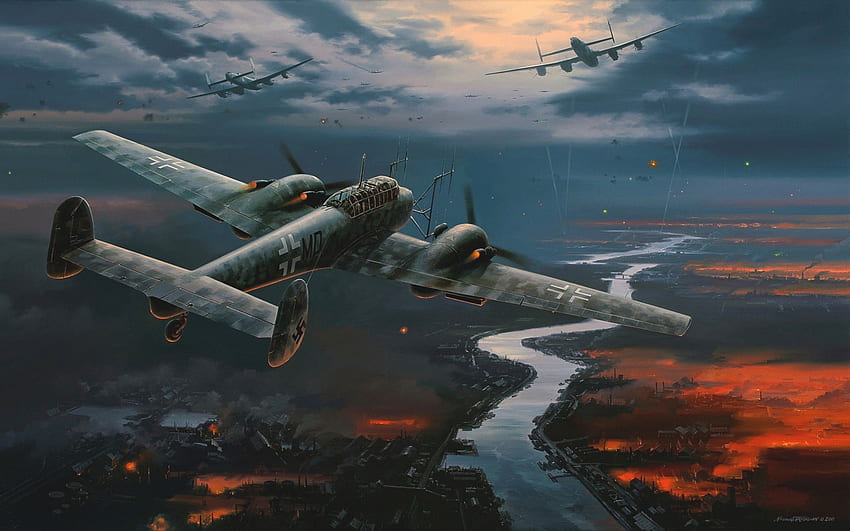 Samoloty z II wojny światowej, samoloty z II wojny światowej Tapeta HD