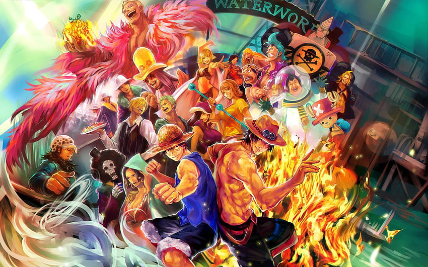3D One Piece, Luffy One Piece Epic HD wallpaper | Pxfuel