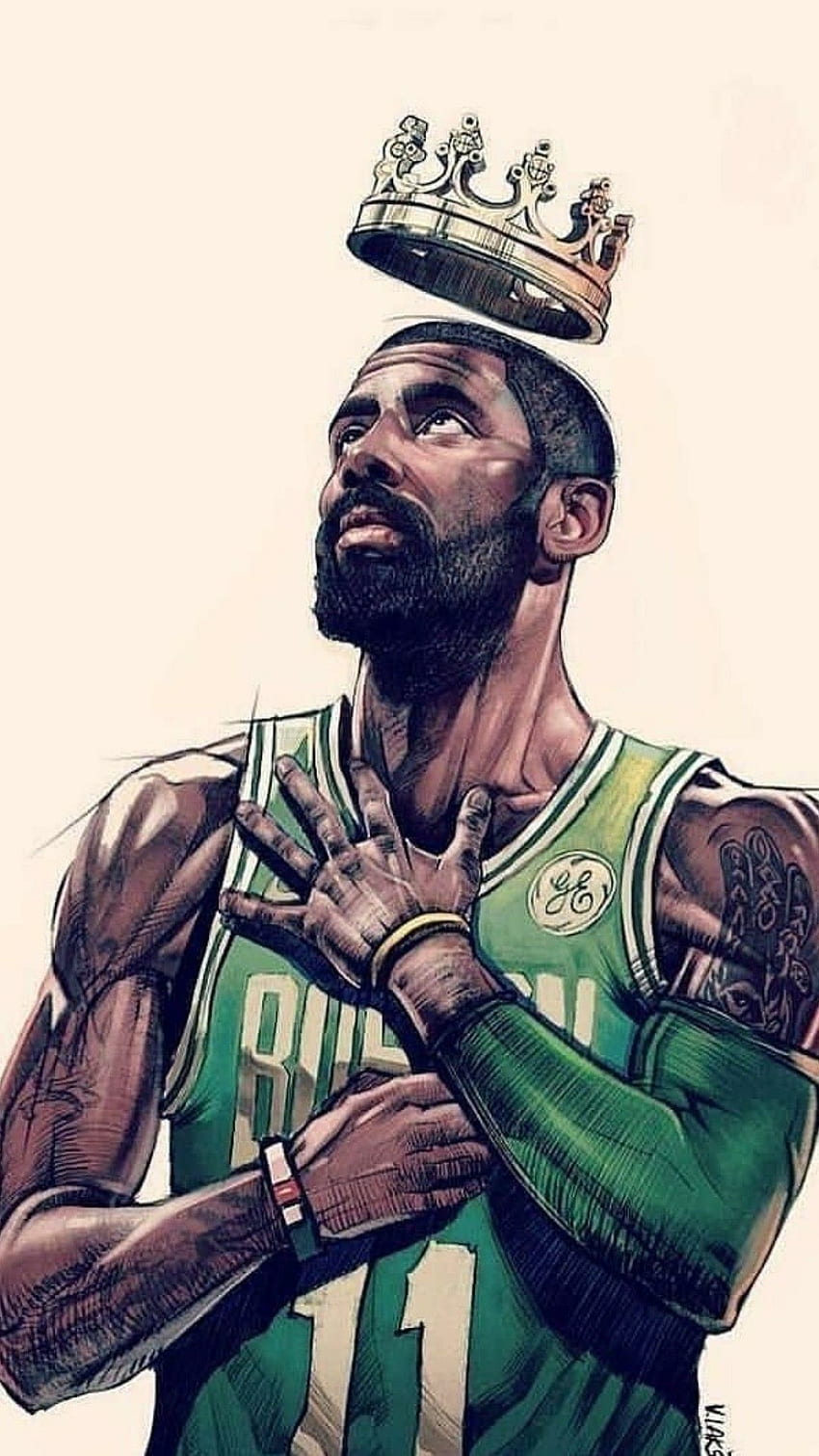 Kyrie Irving background HD phone wallpaper