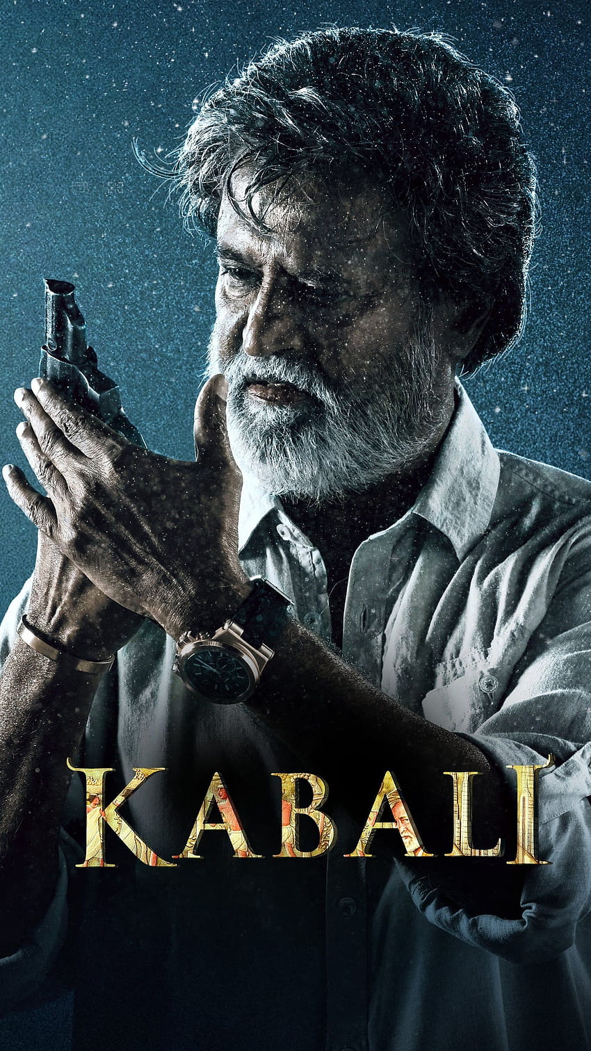 Rajinikanth, kabali, película tamil fondo de pantalla del teléfono
