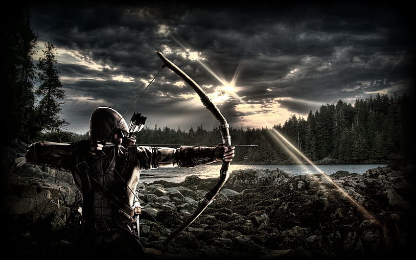 Archery, Medieval Archer HD wallpaper