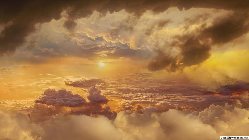 미묘한 구름 - & 배경, 미묘한 미학 HD 월페이퍼