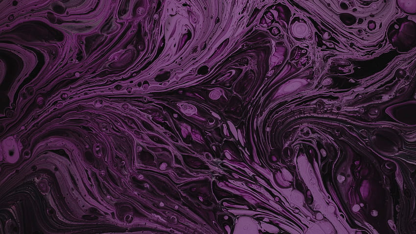 / stains, liquid, abstraction, texture, purple, Strata Liquid HD wallpaper