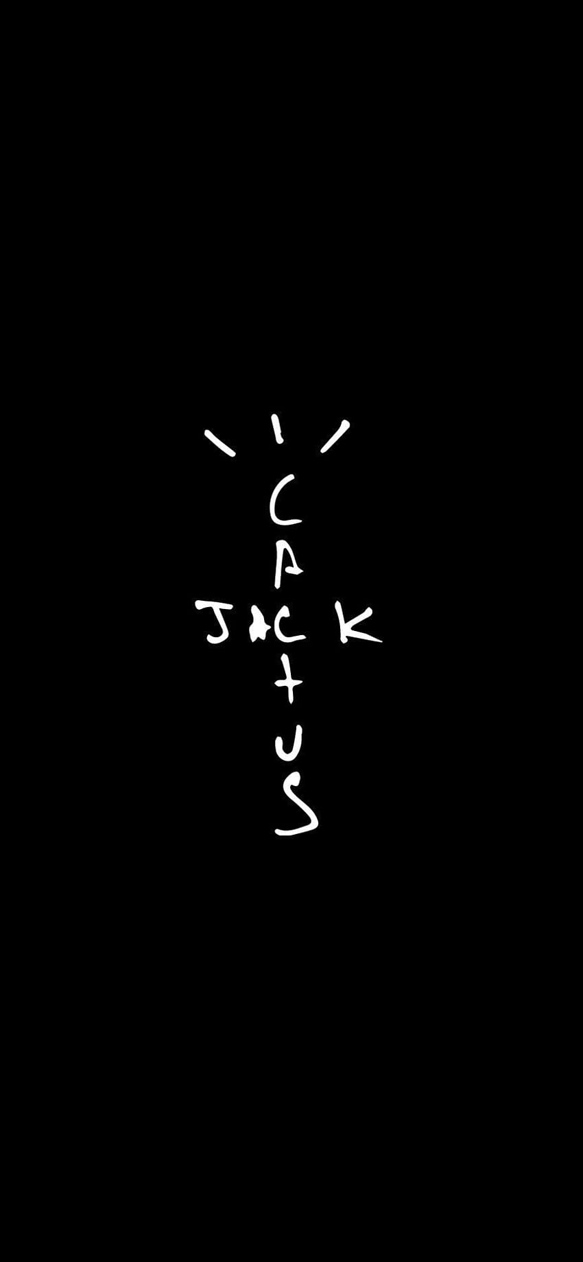 cactus jack glowing - Fondo per pantalla per iphone, Fondo per pantalla per iphone, Fondo per iphone, Black Cactus Sfondo del telefono HD