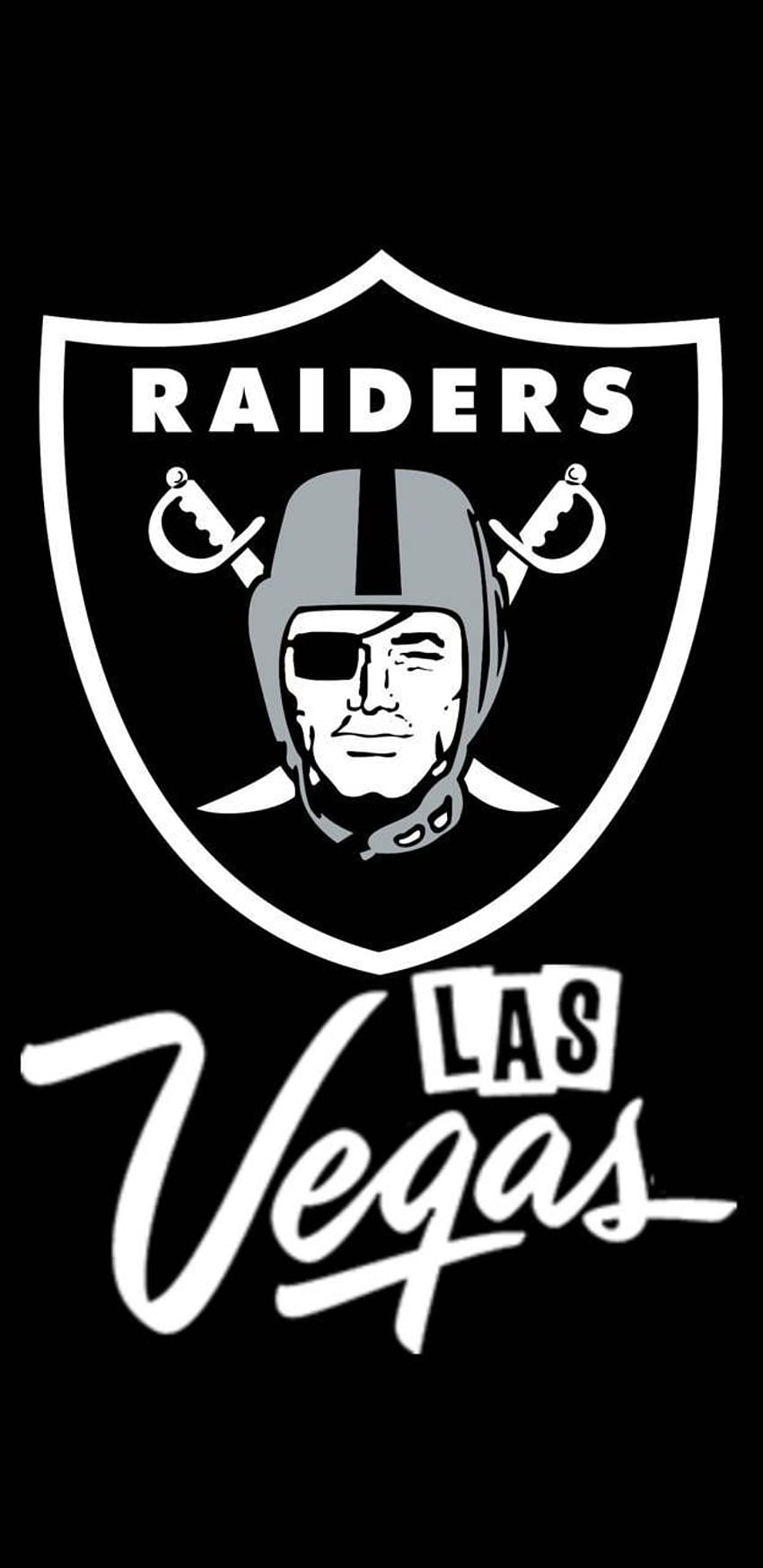 Las Vegas Raiders-Telefon, Las Vegas Raiders-iPhone HD-Handy-Hintergrundbild