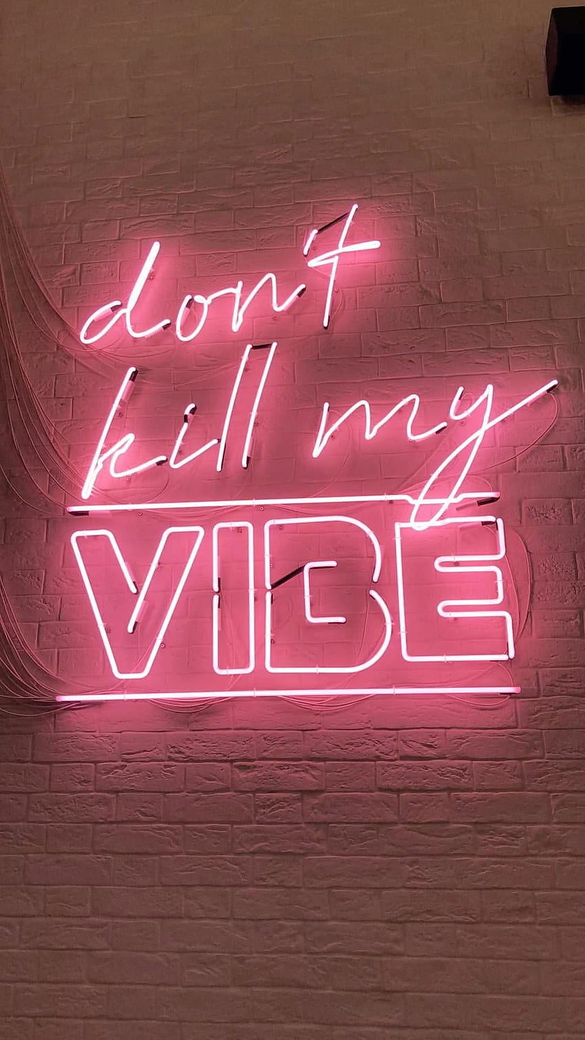 Life's short No time for negativity, Neon Quotes HD phone wallpaper