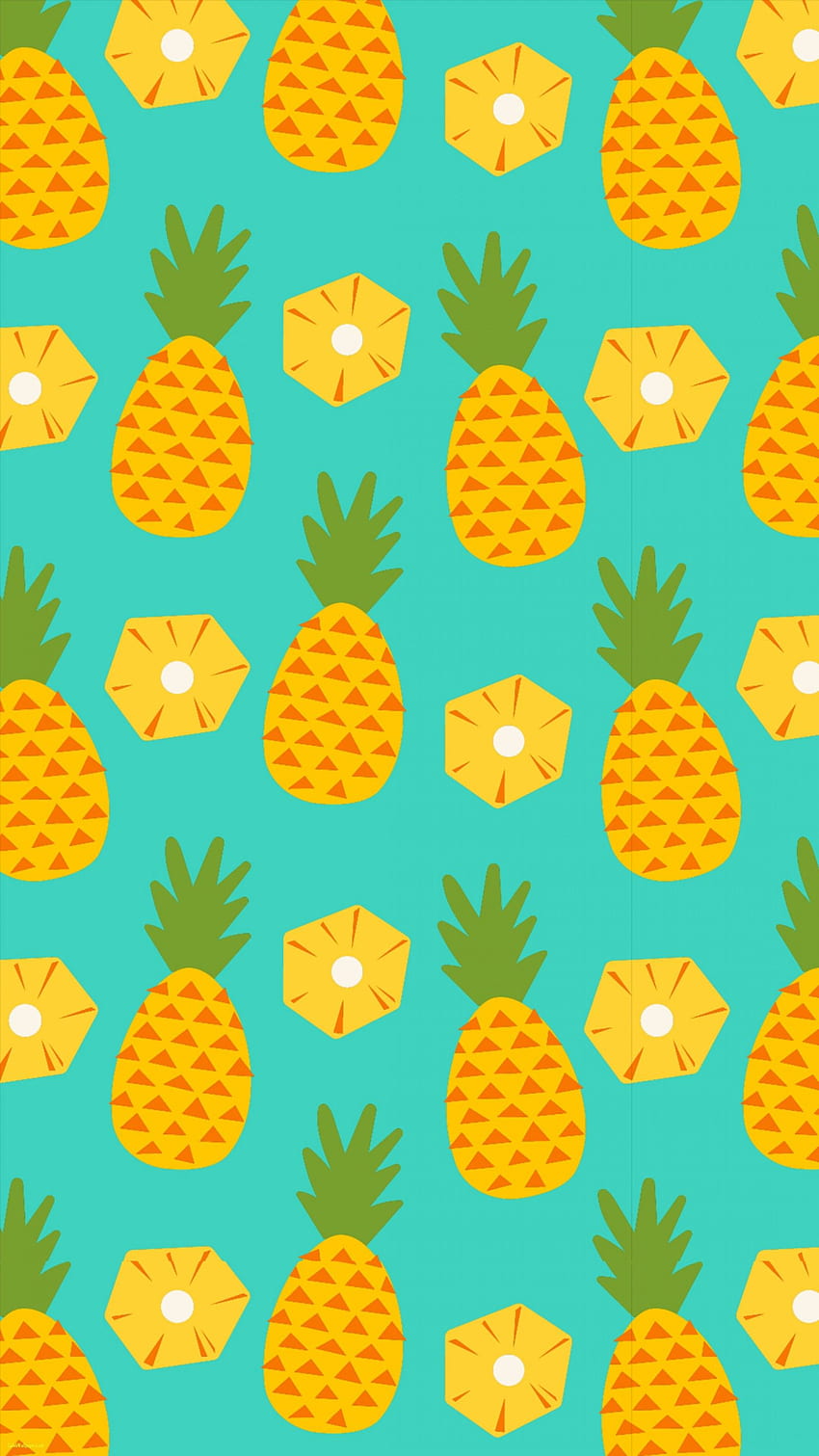 Pineapple for Your Mobile Phone Lovely Pineapple HD phone wallpaper