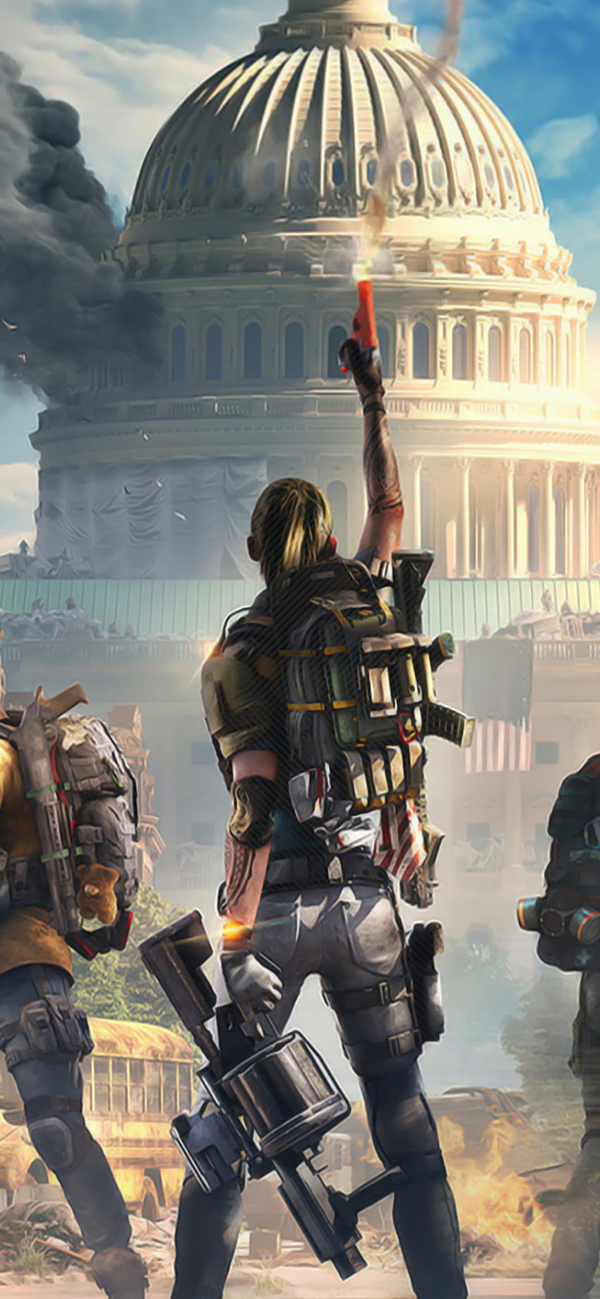 The Division 2 Agents White House , White House iPhone HD phone wallpaper