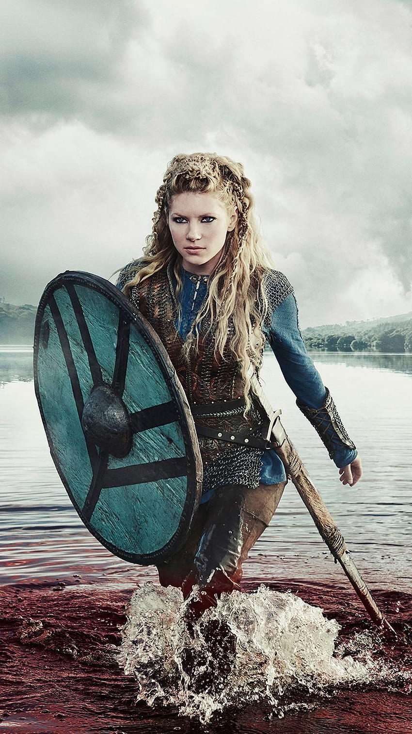 Telefon wikingów. Filmomania. Vikings Lagertha, Katheryn Winnick Vikings, Lagertha, Seria Wikingów Tapeta na telefon HD