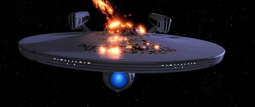 Enterprise Self Destruct, enterprise, ship, scifi, star trek, space HD wallpaper